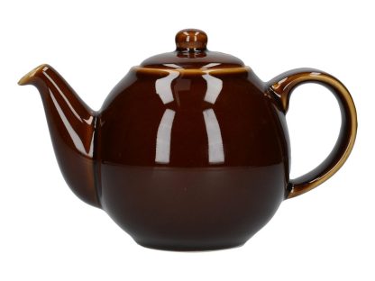 London Pottery Globe Tekanna, Rockingham Brown, 2 Cup