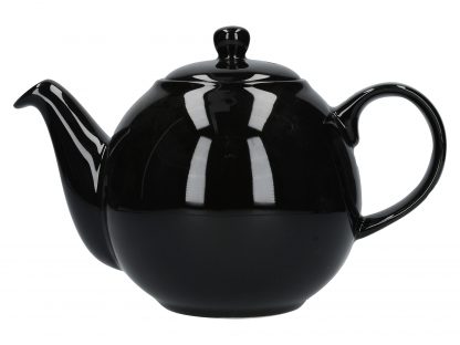 London Pottery Globe Tekanna, Blank svart, 4 Cup