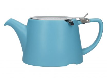 London Pottery Oval Tekanna, Satin Blue, 3 Cup