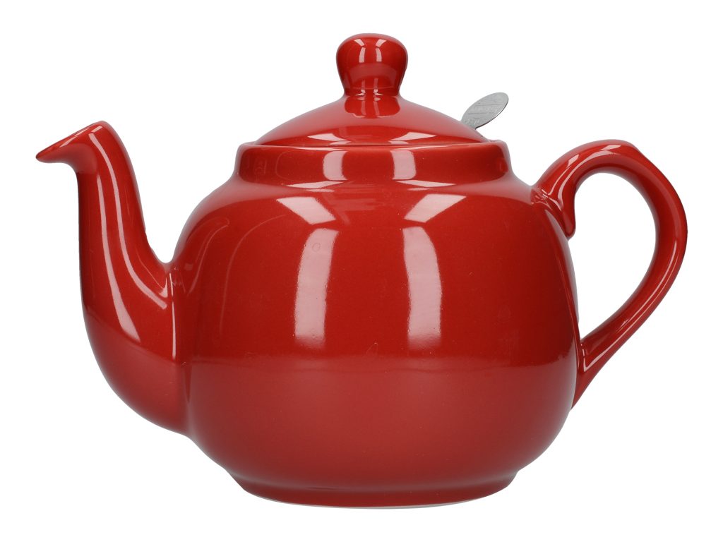 London Pottery Farmhouse tekanna, Röd, 4 Cup