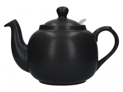 London Pottery Farmhouse tekanna, Mattsvart, 6 Cup