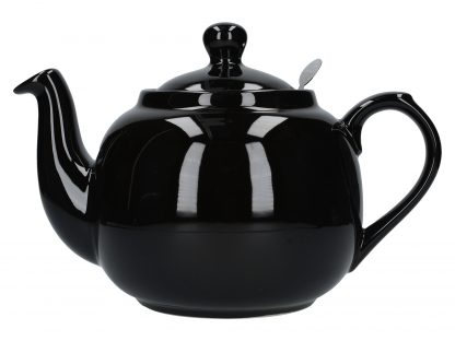 London Pottery Farmhouse tekanna, Blank Svart, 6 Cup