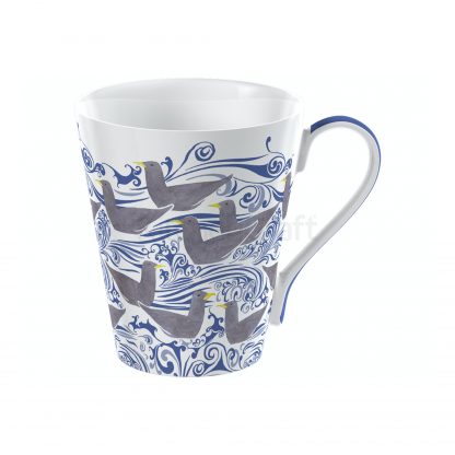 V&A Voysey Seagulls mugg i box