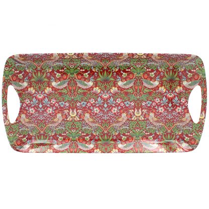 William Morris Red Strawberry Thief Sandwichbricka