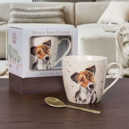 Man's Best Friend Jack Russell Frukostmugg