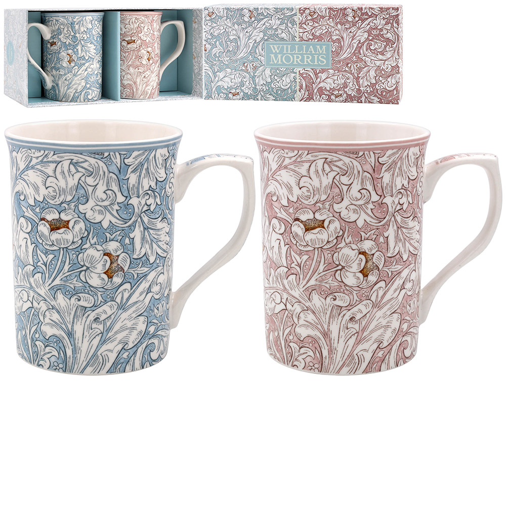 Bachelor's Button Mix 2 muggar i presentförpackning