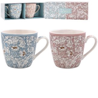 Bachelor's Button Mix 2 frukostmuggar i presentförpackning