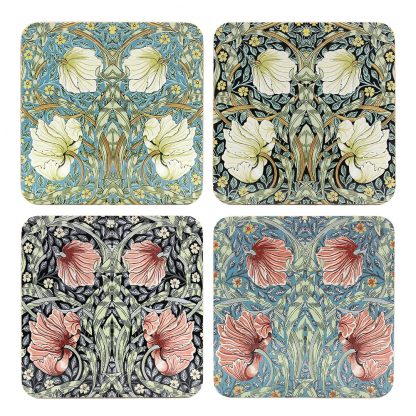 William Morris Pimpernel mix Coasters