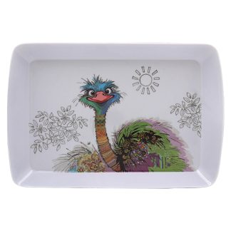 Bug Art Oscar Ostrich liten bricka